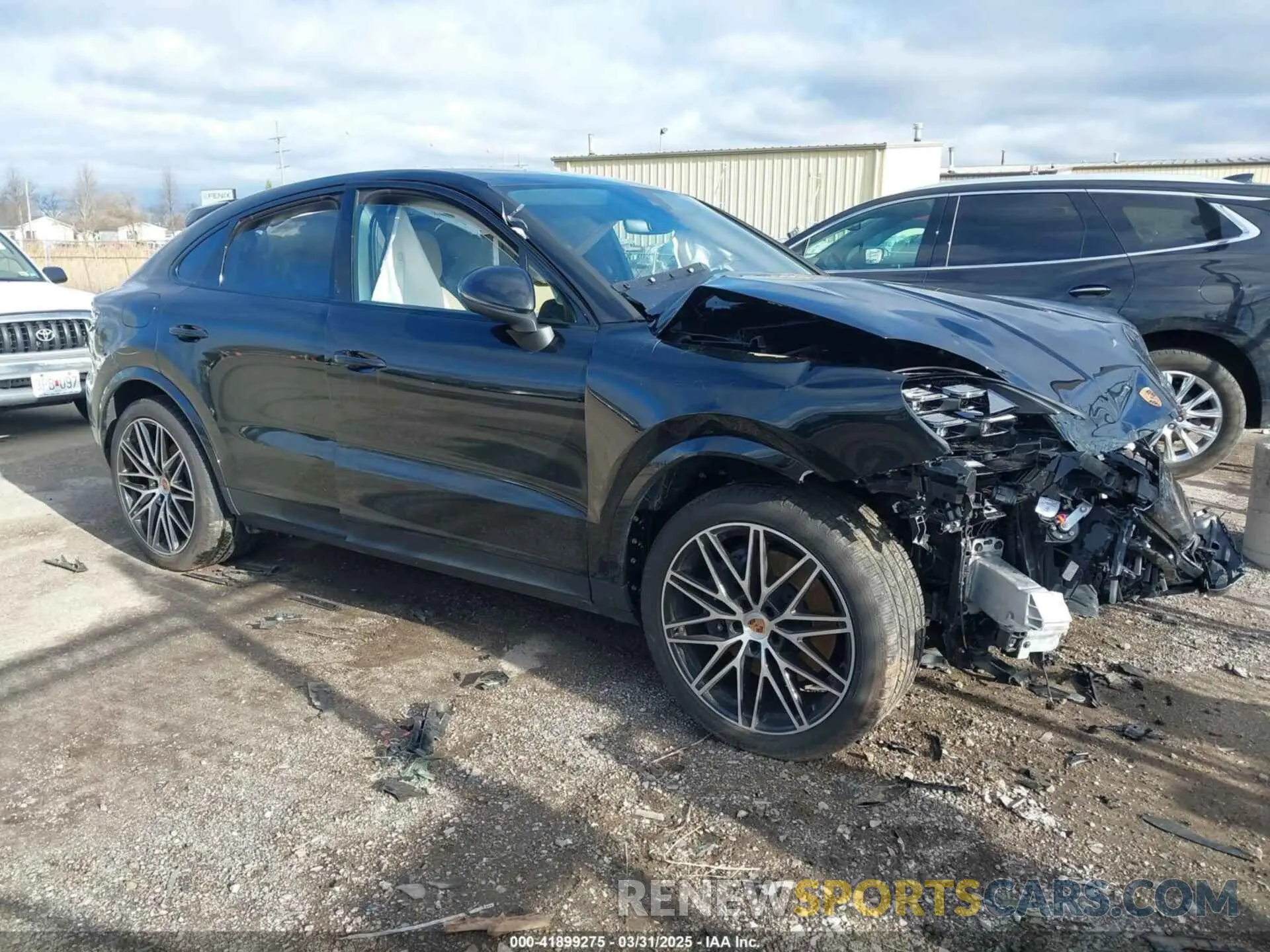 1 fotografías del automóvil dañado WP1BA2AY4SDA29016 PORSCHE CAYENNE 2025