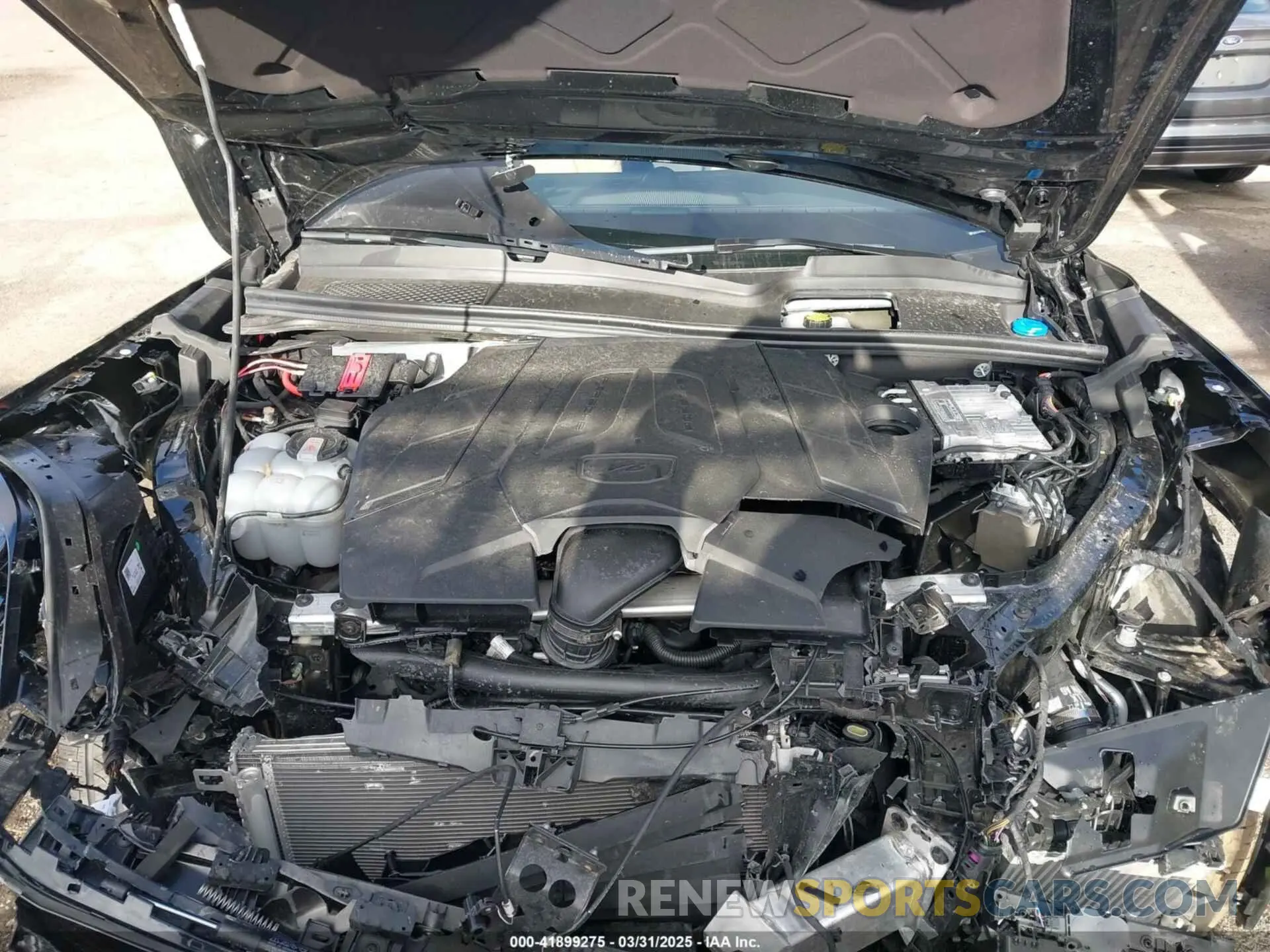 10 fotografías del automóvil dañado WP1BA2AY4SDA29016 PORSCHE CAYENNE 2025
