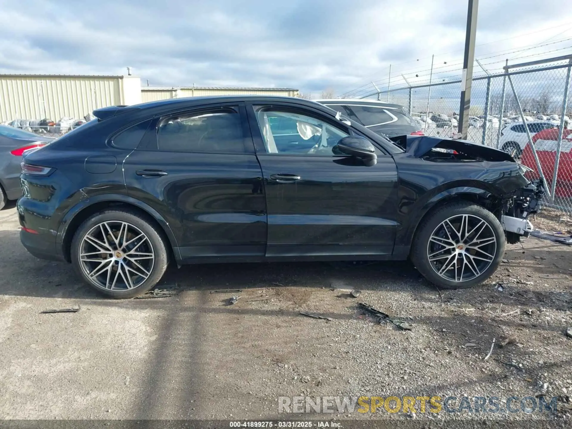12 fotografías del automóvil dañado WP1BA2AY4SDA29016 PORSCHE CAYENNE 2025