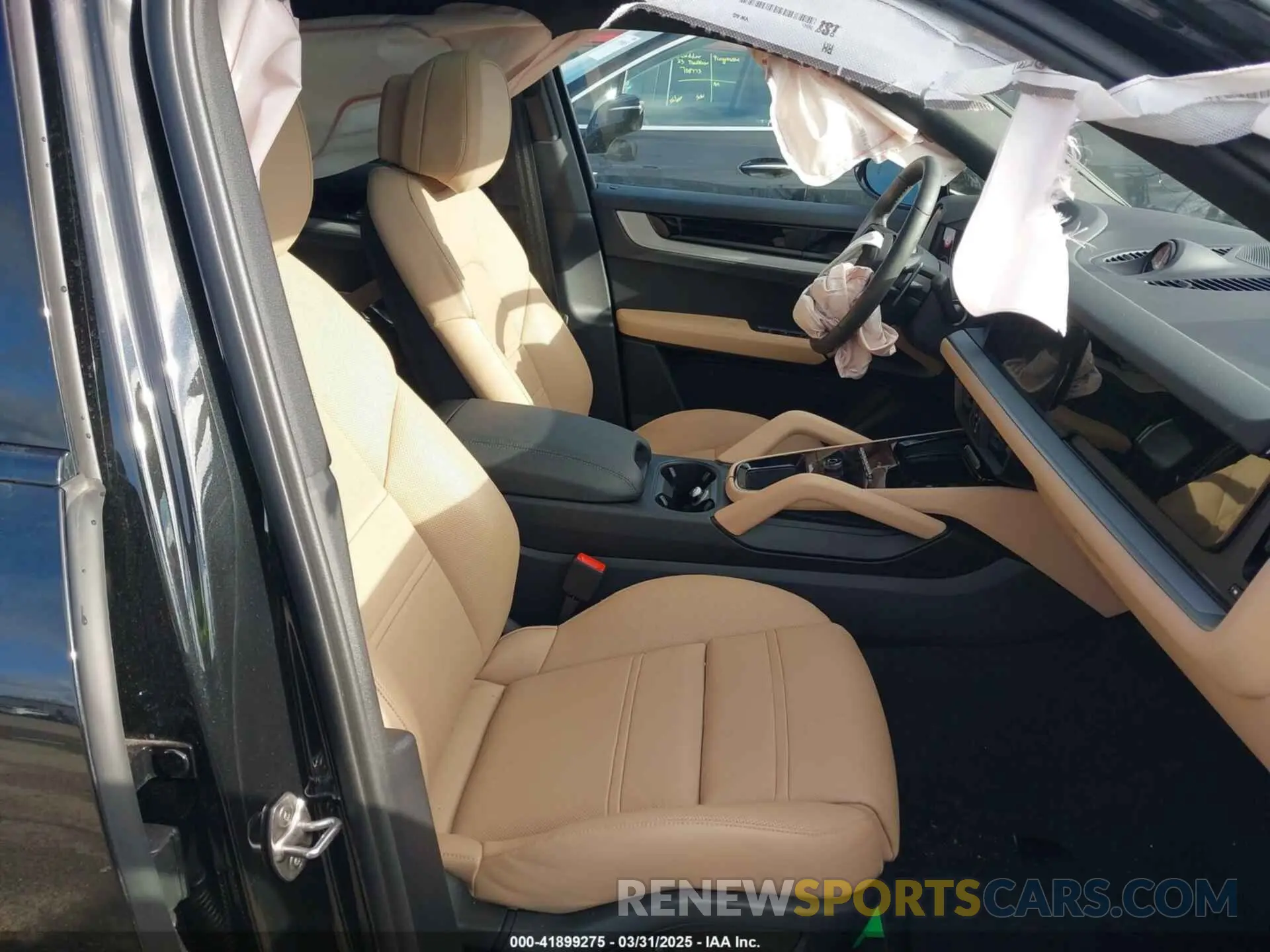 5 fotografías del automóvil dañado WP1BA2AY4SDA29016 PORSCHE CAYENNE 2025