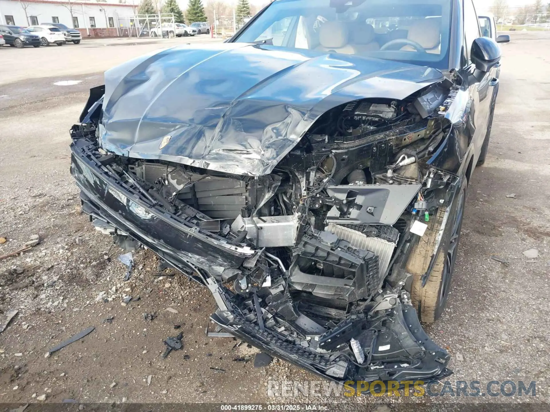 6 fotografías del automóvil dañado WP1BA2AY4SDA29016 PORSCHE CAYENNE 2025