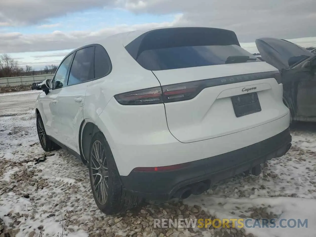 2 fotografías del automóvil dañado WP1AA2AY0PDA01250 PORSCHE CAYENNE BA 2023