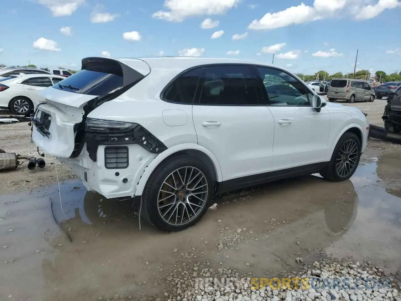 3 fotografías del automóvil dañado WP1AA2AY0PDA01300 PORSCHE CAYENNE BA 2023