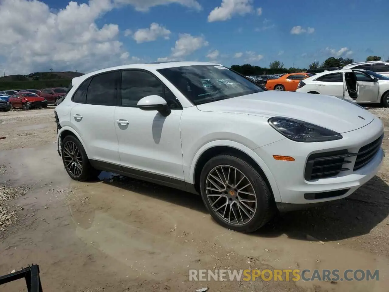 4 fotografías del automóvil dañado WP1AA2AY0PDA01300 PORSCHE CAYENNE BA 2023
