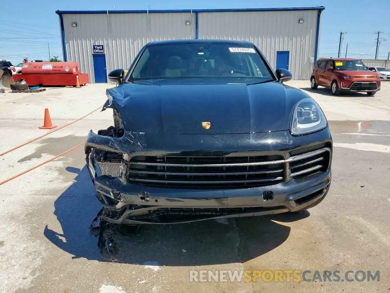 5 fotografías del automóvil dañado WP1AA2AY1PDA02570 PORSCHE CAYENNE BA 2023