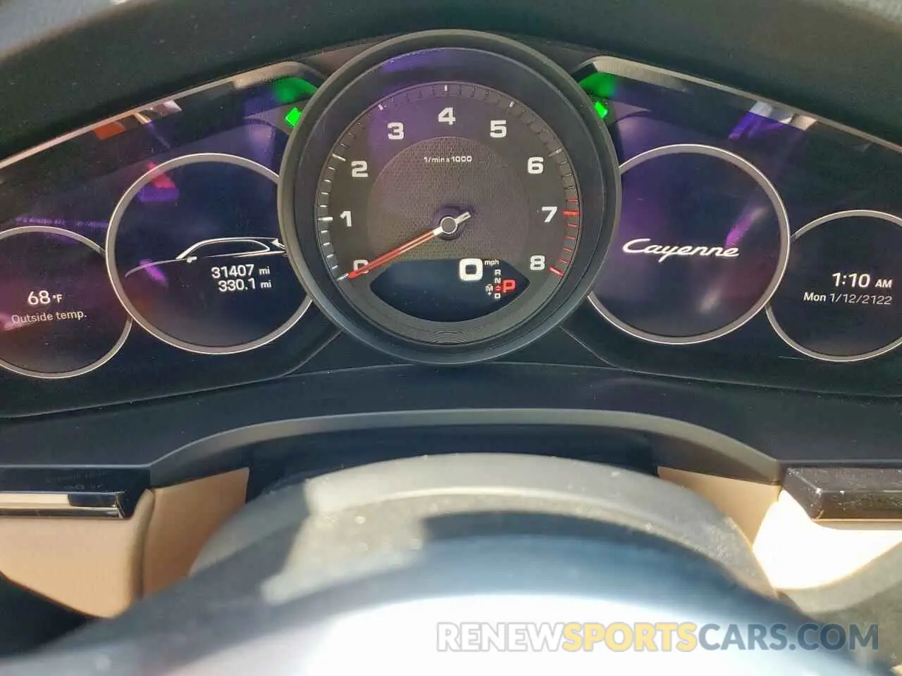 9 fotografías del automóvil dañado WP1AA2AY1PDA02570 PORSCHE CAYENNE BA 2023