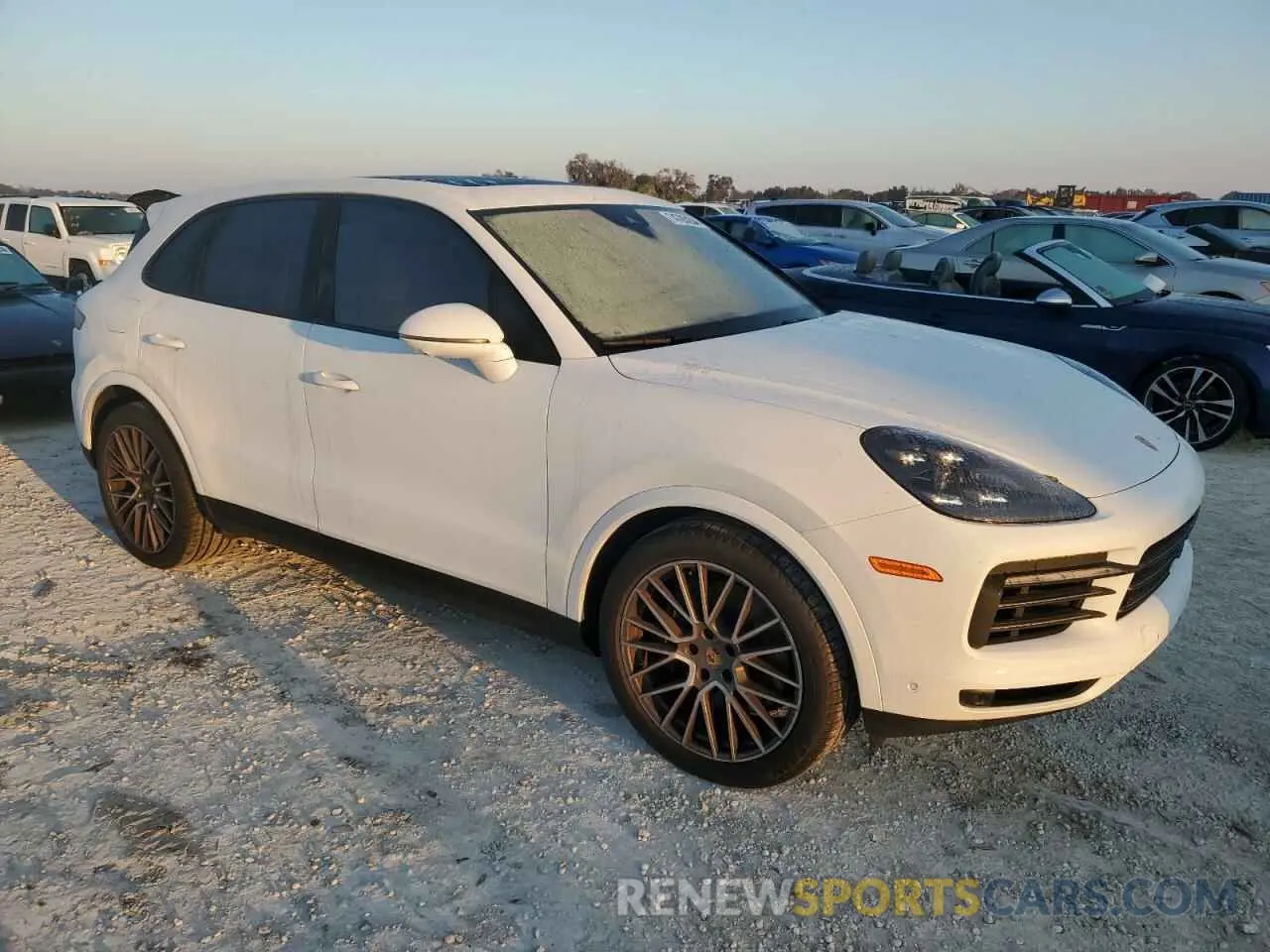 4 fotografías del automóvil dañado WP1AA2AY2PDA01640 PORSCHE CAYENNE BA 2023