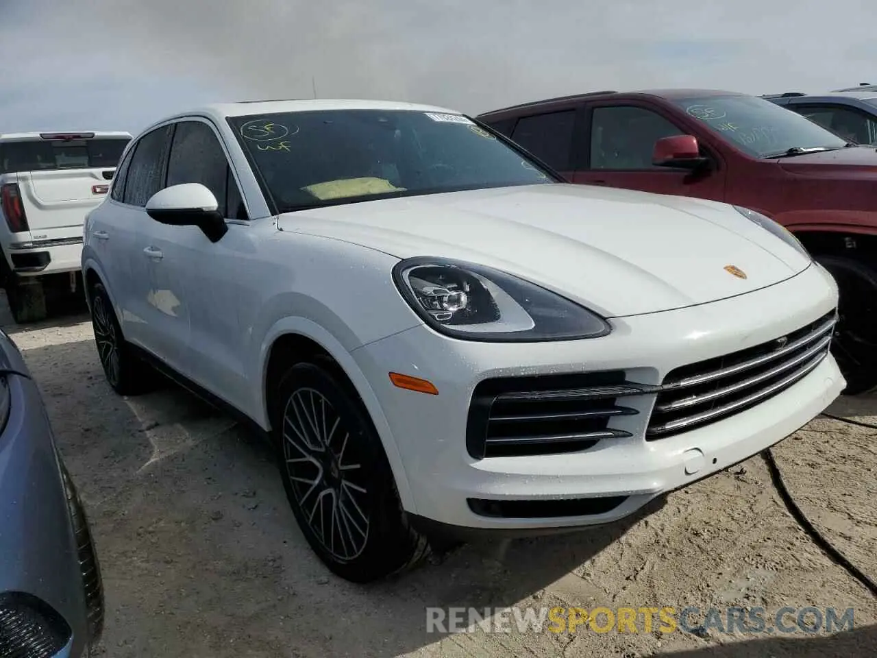 4 fotografías del automóvil dañado WP1AA2AY2PDA10421 PORSCHE CAYENNE BA 2023