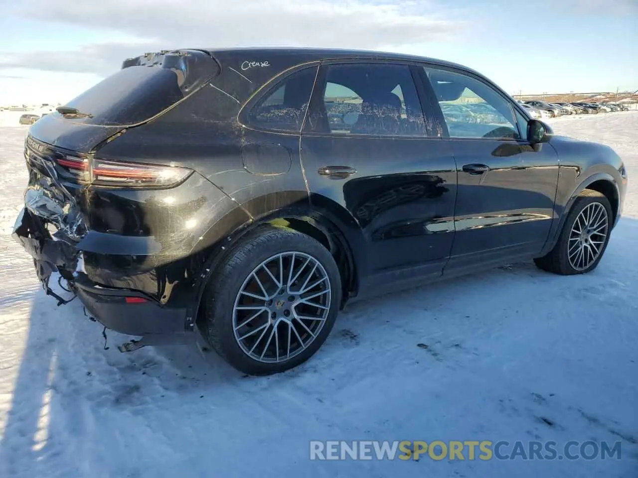3 fotografías del automóvil dañado WP1AA2AY8PDA00525 PORSCHE CAYENNE BA 2023