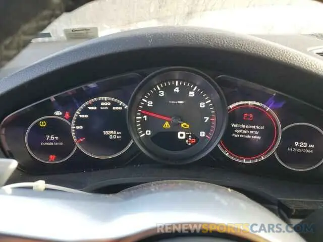 9 fotografías del automóvil dañado WP1AA2AY8PDA00525 PORSCHE CAYENNE BA 2023