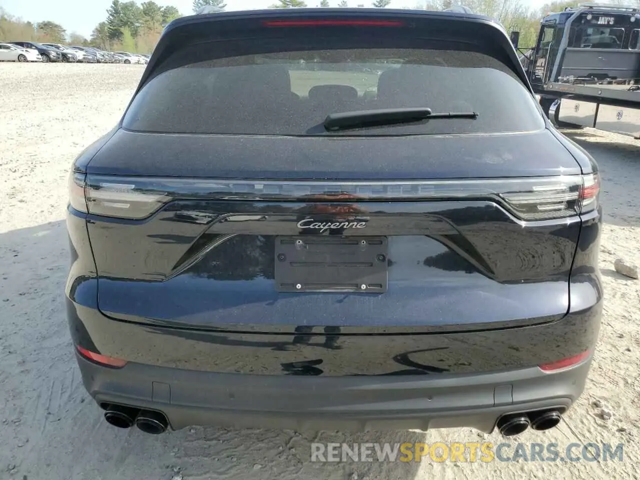 6 fotografías del automóvil dañado WP1AA2AY9PDA05586 PORSCHE CAYENNE BA 2023