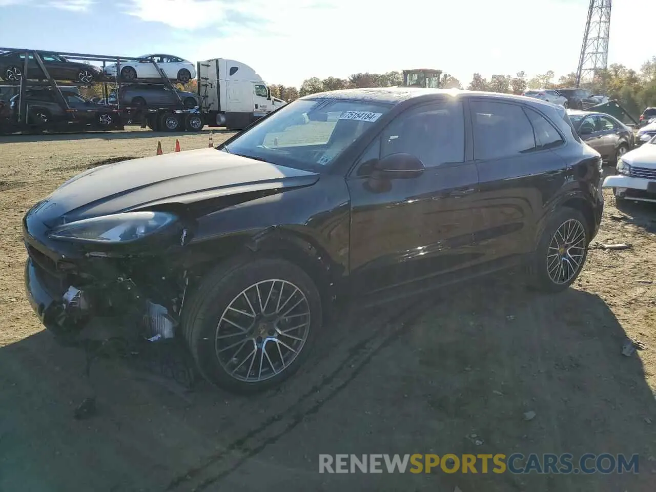 1 fotografías del automóvil dañado WP1AA2AY9PDA11209 PORSCHE CAYENNE BA 2023