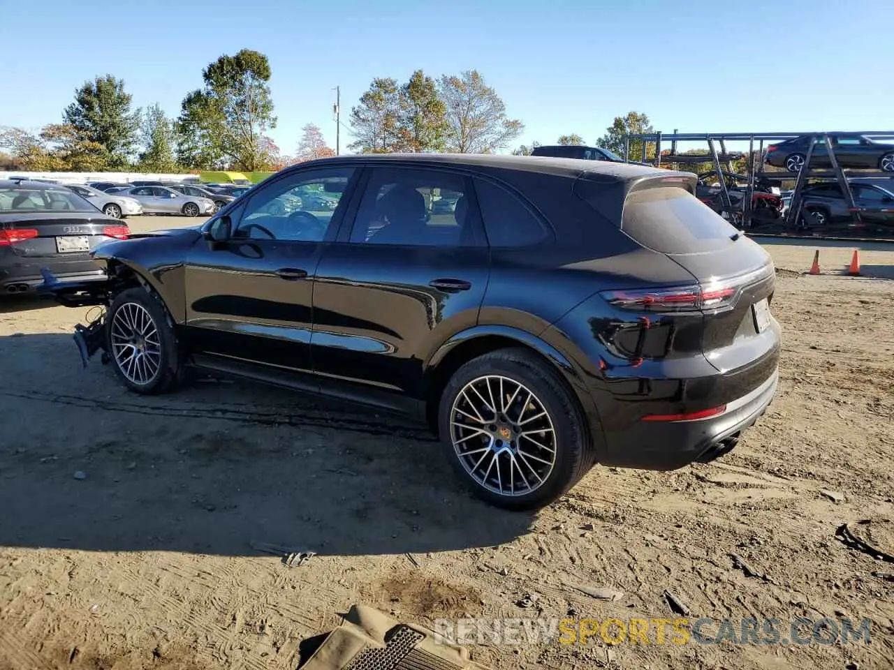 2 fotografías del automóvil dañado WP1AA2AY9PDA11209 PORSCHE CAYENNE BA 2023
