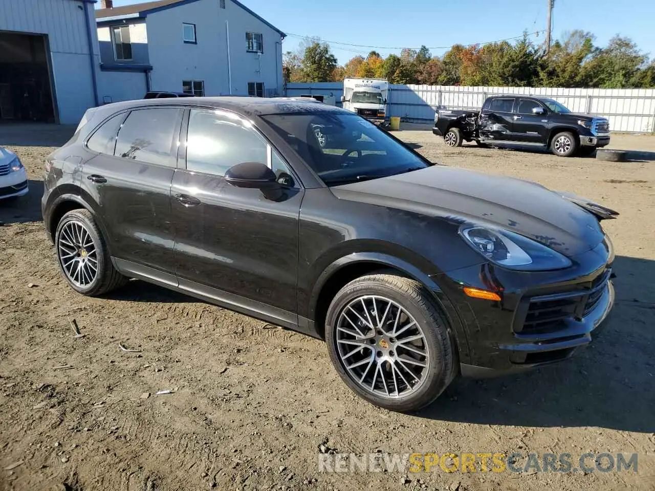 4 fotografías del automóvil dañado WP1AA2AY9PDA11209 PORSCHE CAYENNE BA 2023