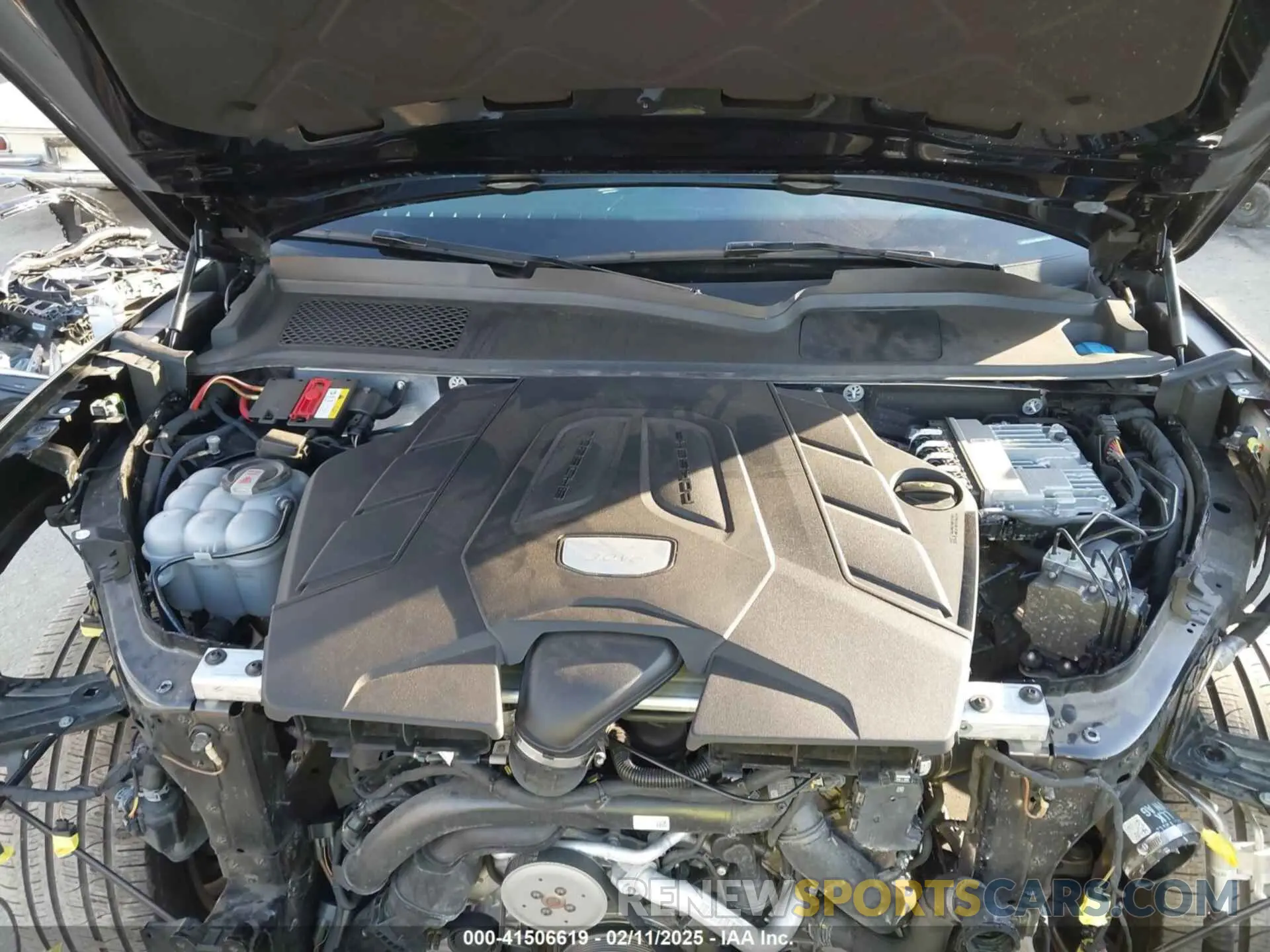 10 fotografías del automóvil dañado WP1BA2AY3MDA41192 PORSCHE CAYENNE COUPE 2021