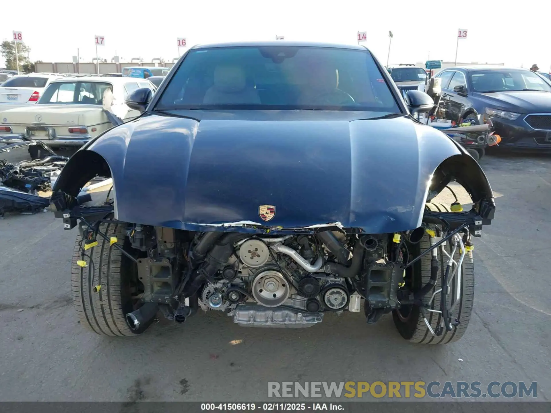 13 fotografías del automóvil dañado WP1BA2AY3MDA41192 PORSCHE CAYENNE COUPE 2021