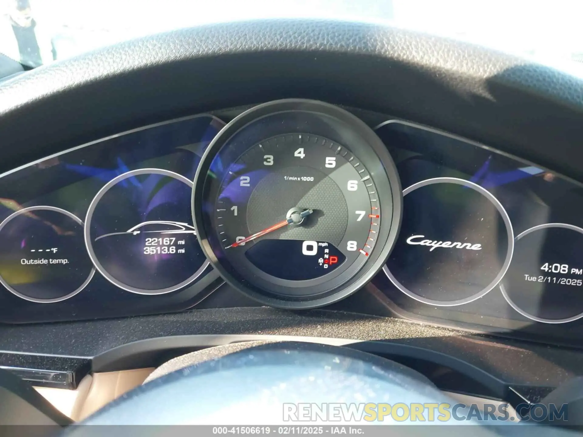 7 fotografías del automóvil dañado WP1BA2AY3MDA41192 PORSCHE CAYENNE COUPE 2021