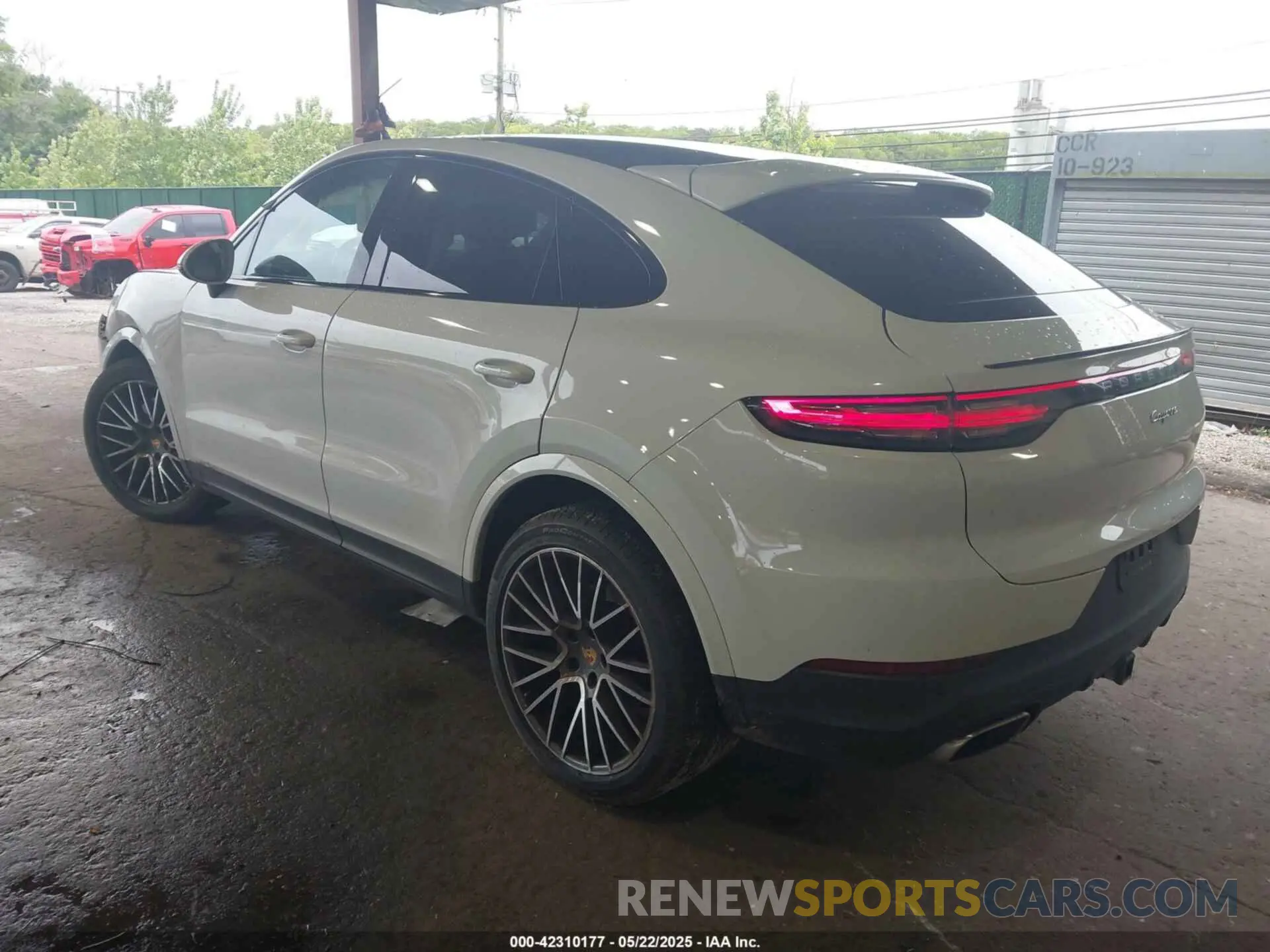3 fotografías del automóvil dañado WP1BA2AY5MDA43638 PORSCHE CAYENNE COUPE 2021