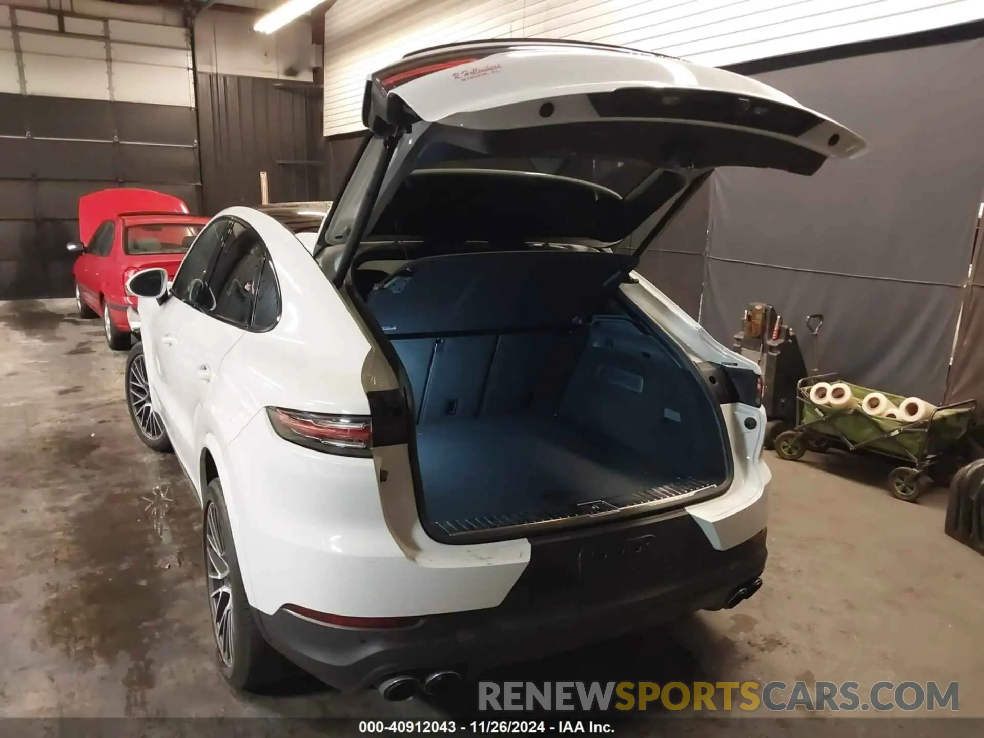 3 fotografías del automóvil dañado WP1BA2AY7MDA42071 PORSCHE CAYENNE COUPE 2021