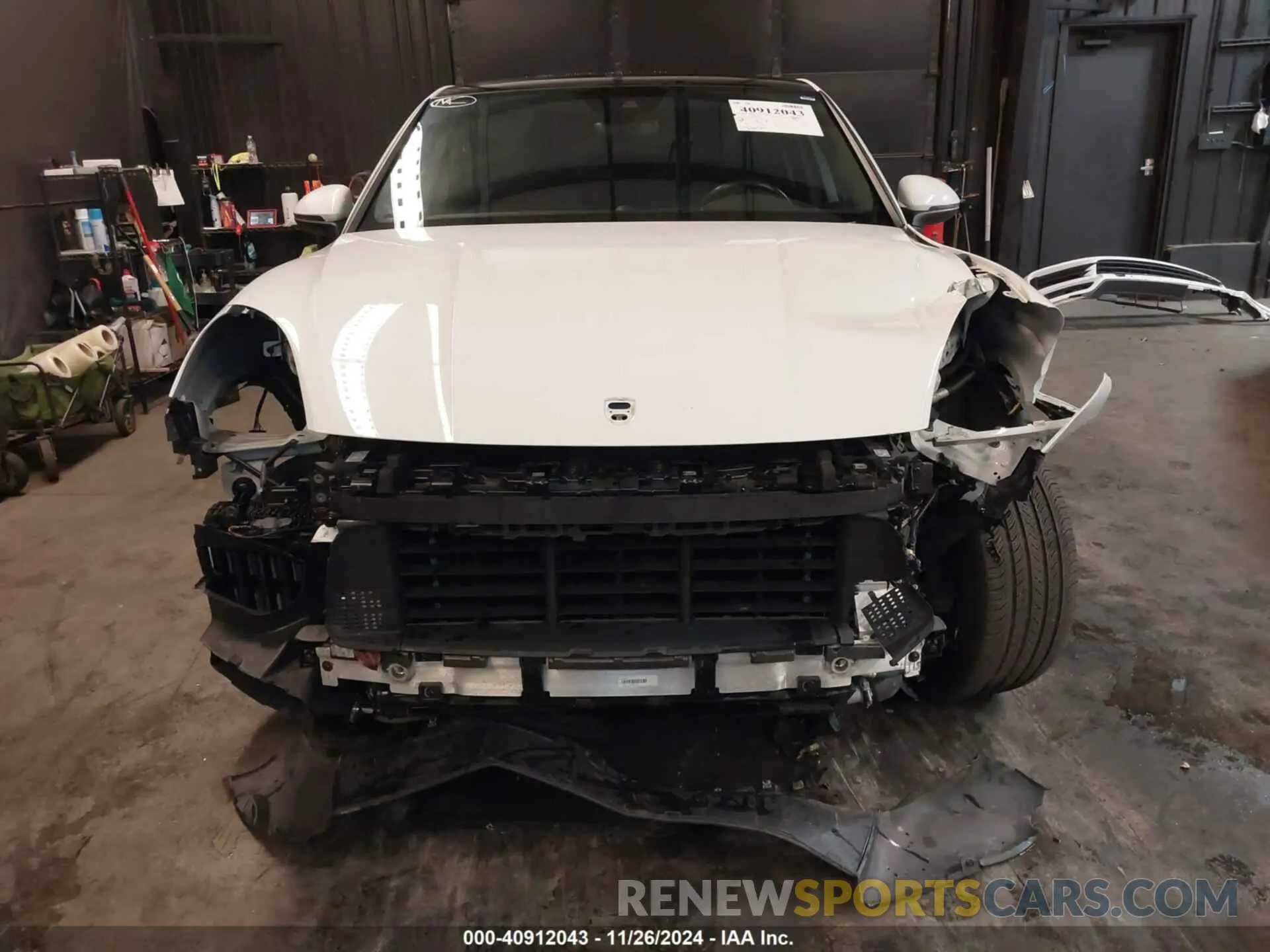 6 fotografías del automóvil dañado WP1BA2AY7MDA42071 PORSCHE CAYENNE COUPE 2021