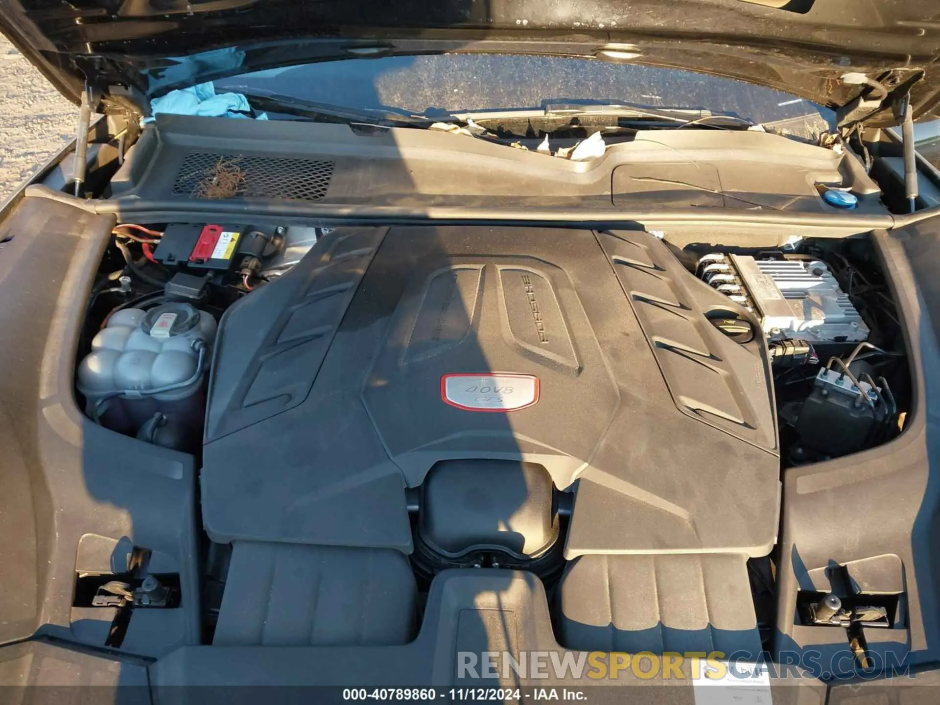 10 fotografías del automóvil dañado WP1BG2AY9MDA49702 PORSCHE CAYENNE COUPE 2021