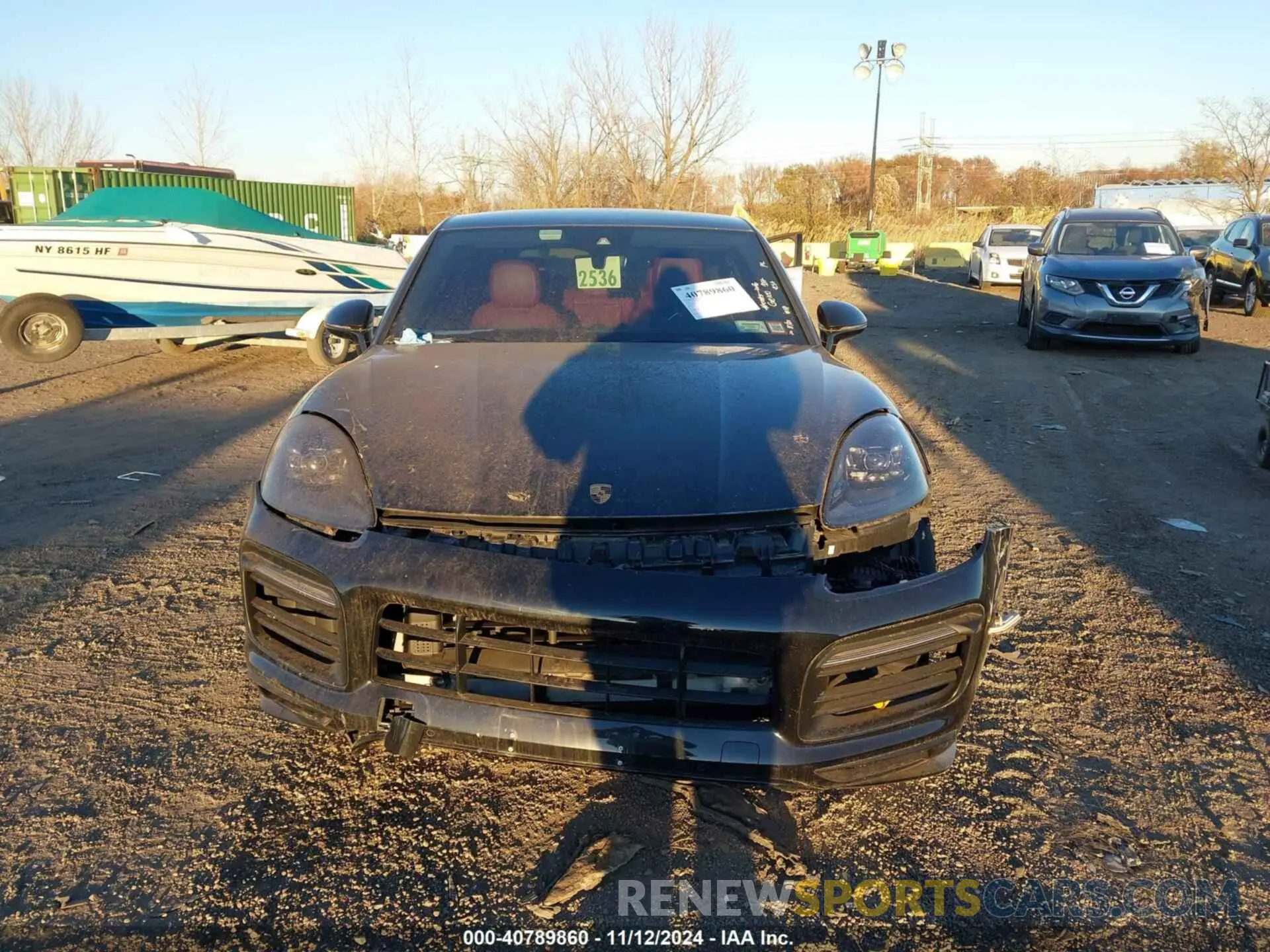 12 fotografías del automóvil dañado WP1BG2AY9MDA49702 PORSCHE CAYENNE COUPE 2021