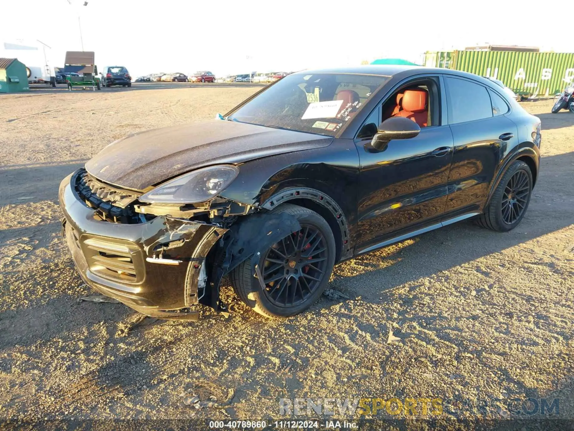 2 fotografías del automóvil dañado WP1BG2AY9MDA49702 PORSCHE CAYENNE COUPE 2021