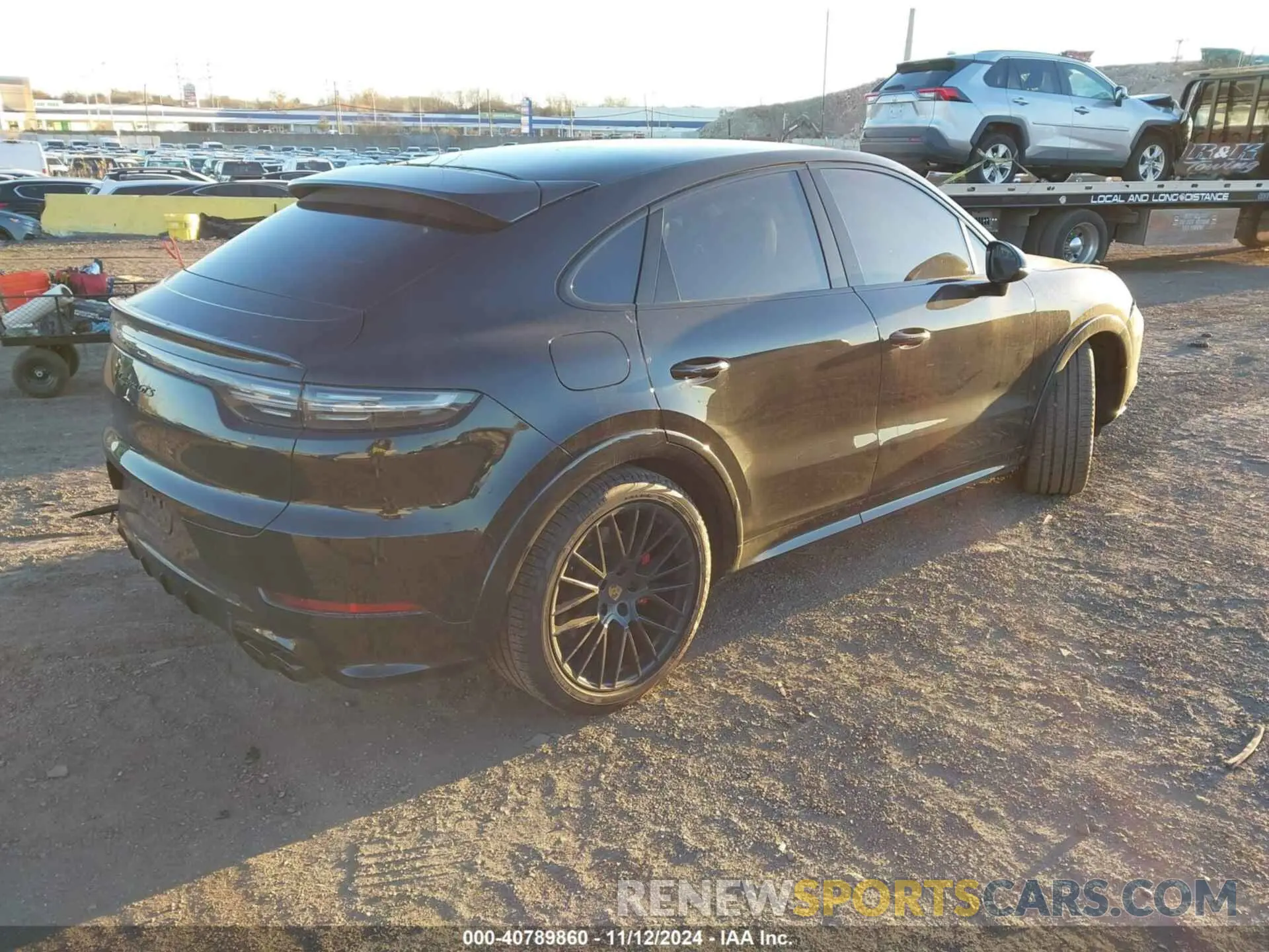 4 fotografías del automóvil dañado WP1BG2AY9MDA49702 PORSCHE CAYENNE COUPE 2021