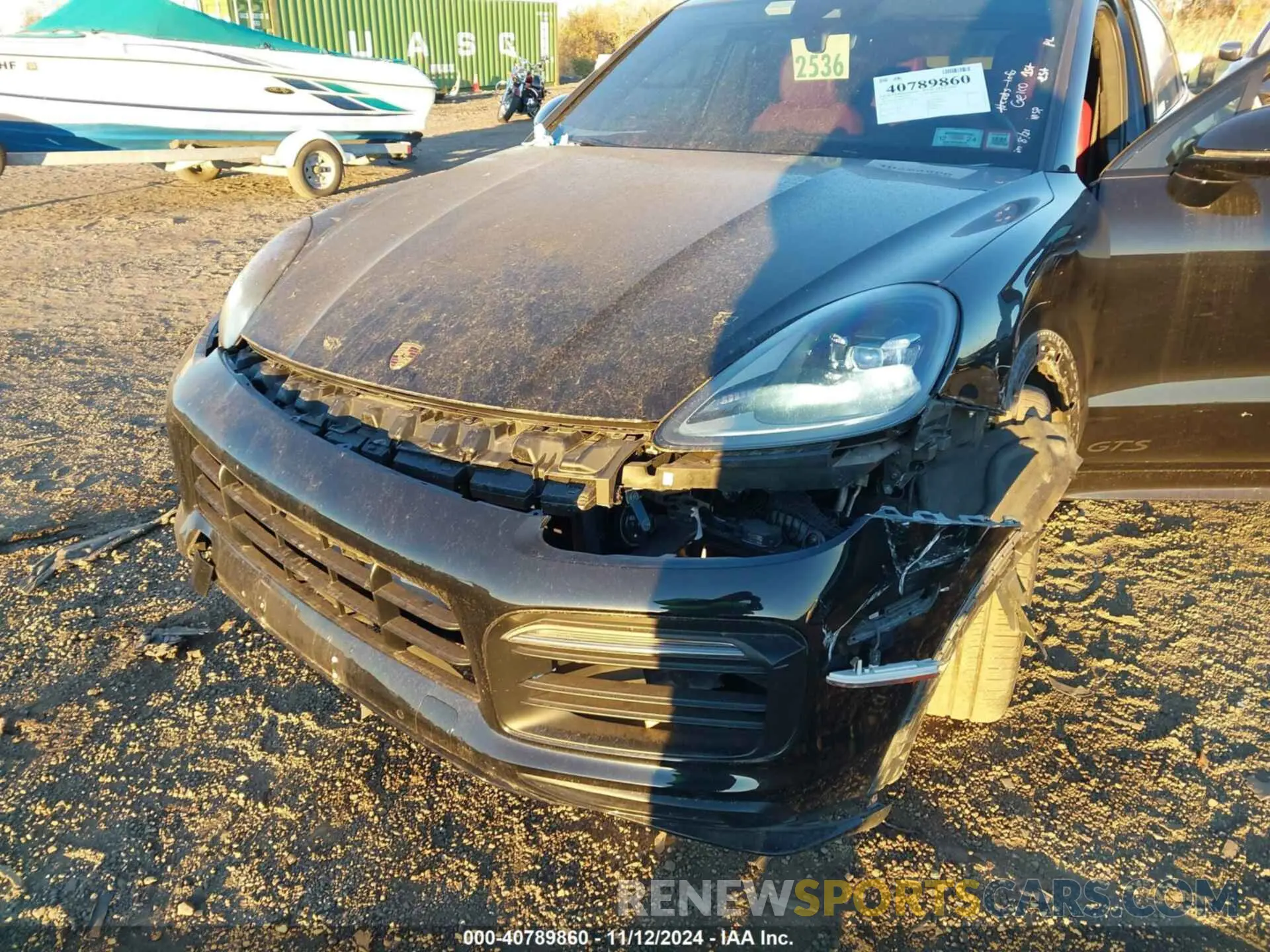6 fotografías del automóvil dañado WP1BG2AY9MDA49702 PORSCHE CAYENNE COUPE 2021