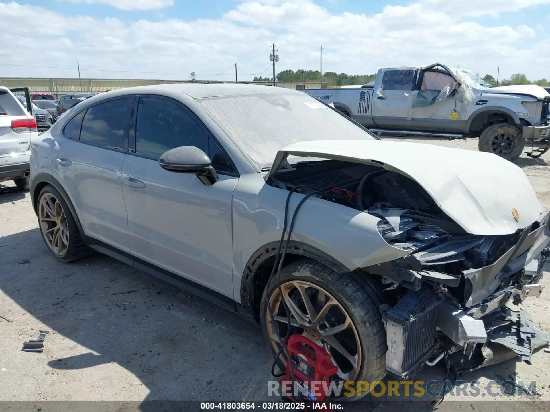 1 fotografías del automóvil dañado WP1BK2AY4NDA60106 PORSCHE CAYENNE COUPE 2022