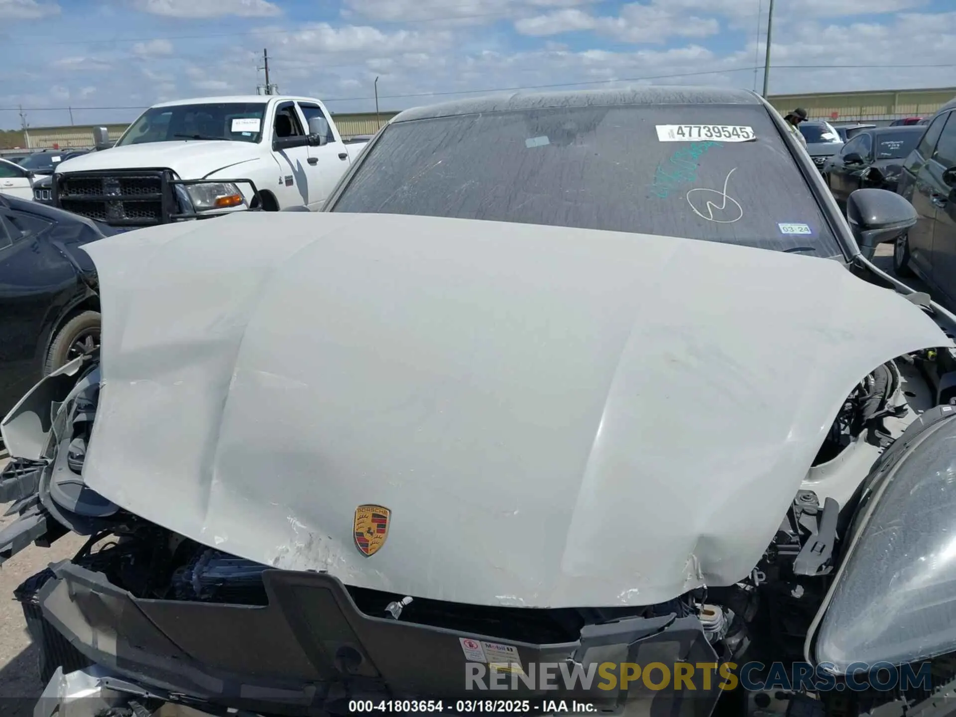 10 fotografías del automóvil dañado WP1BK2AY4NDA60106 PORSCHE CAYENNE COUPE 2022