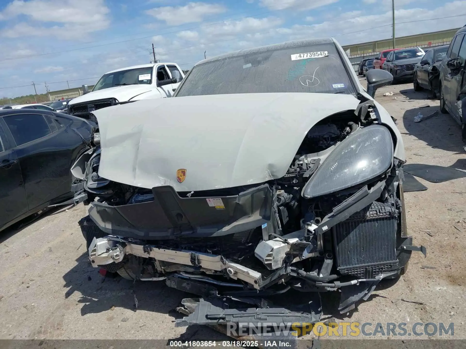 12 fotografías del automóvil dañado WP1BK2AY4NDA60106 PORSCHE CAYENNE COUPE 2022