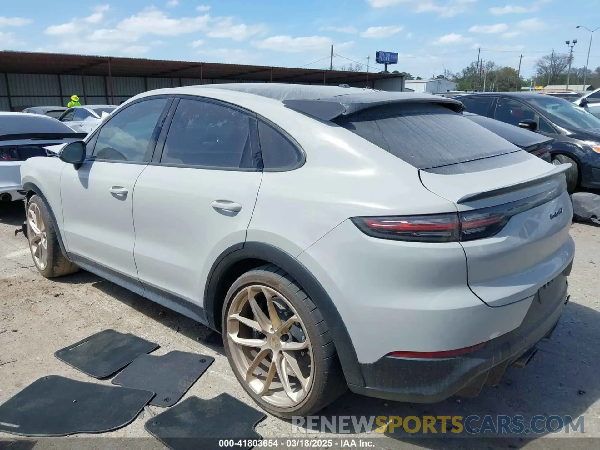 3 fotografías del automóvil dañado WP1BK2AY4NDA60106 PORSCHE CAYENNE COUPE 2022