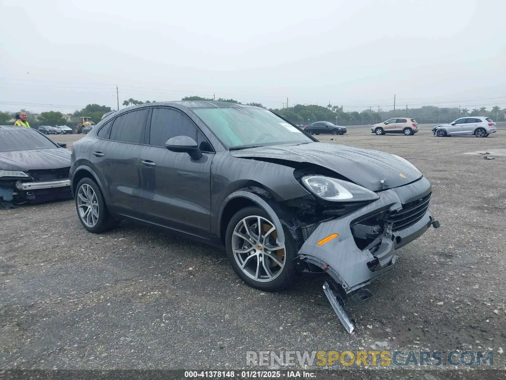 1 fotografías del automóvil dañado WP1BA2AY9PDA26538 PORSCHE CAYENNE COUPE 2023
