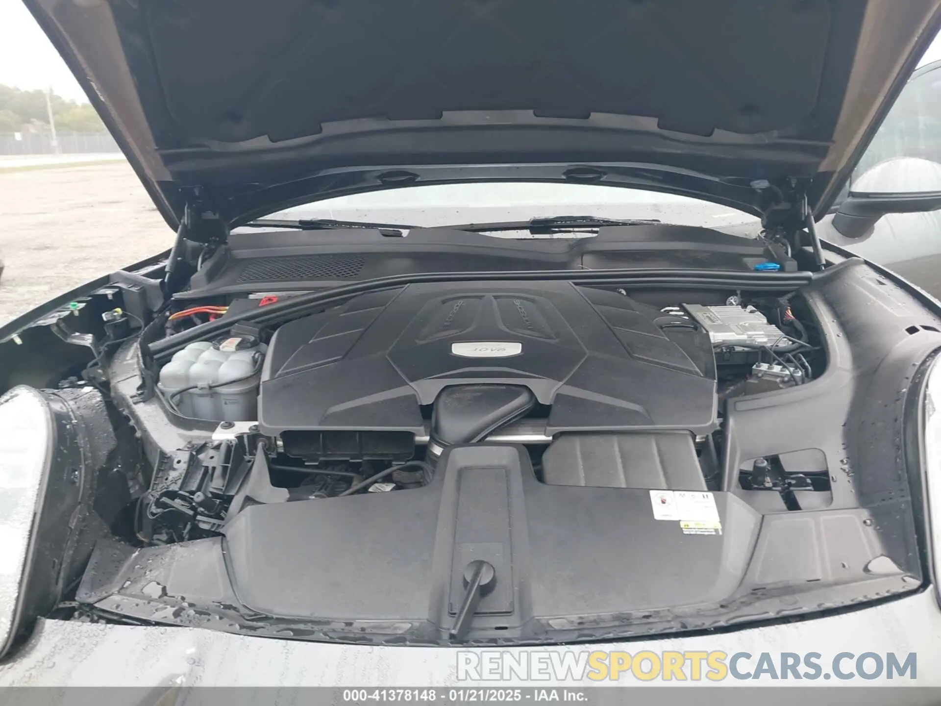 10 fotografías del automóvil dañado WP1BA2AY9PDA26538 PORSCHE CAYENNE COUPE 2023