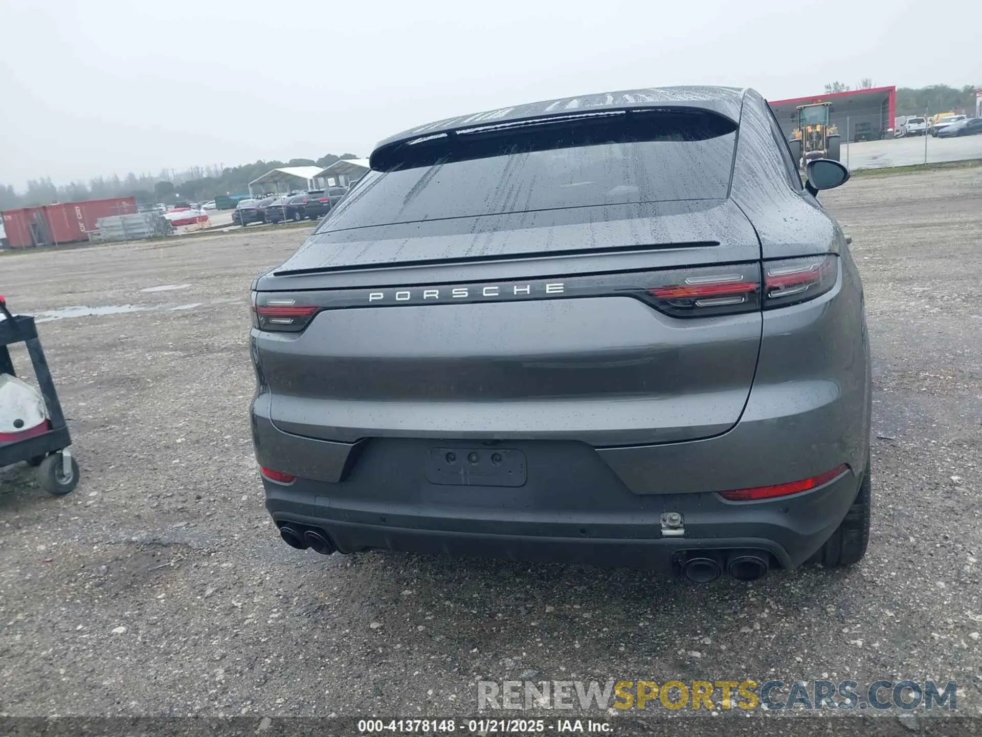 16 fotografías del automóvil dañado WP1BA2AY9PDA26538 PORSCHE CAYENNE COUPE 2023