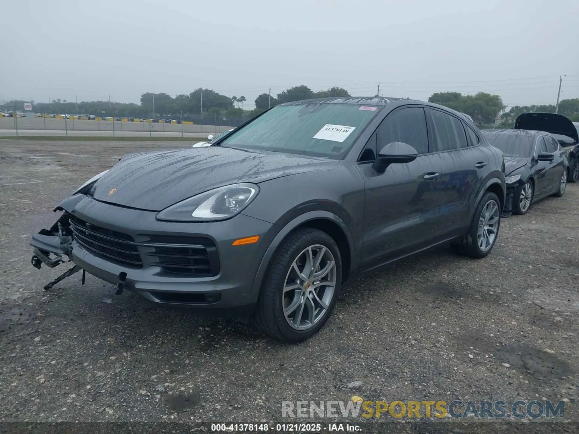 2 fotografías del automóvil dañado WP1BA2AY9PDA26538 PORSCHE CAYENNE COUPE 2023