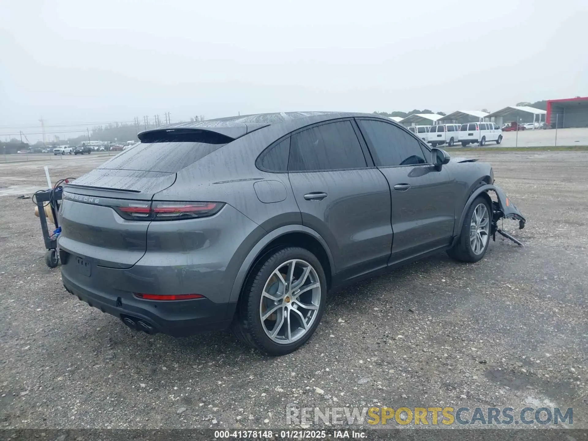 4 fotografías del automóvil dañado WP1BA2AY9PDA26538 PORSCHE CAYENNE COUPE 2023