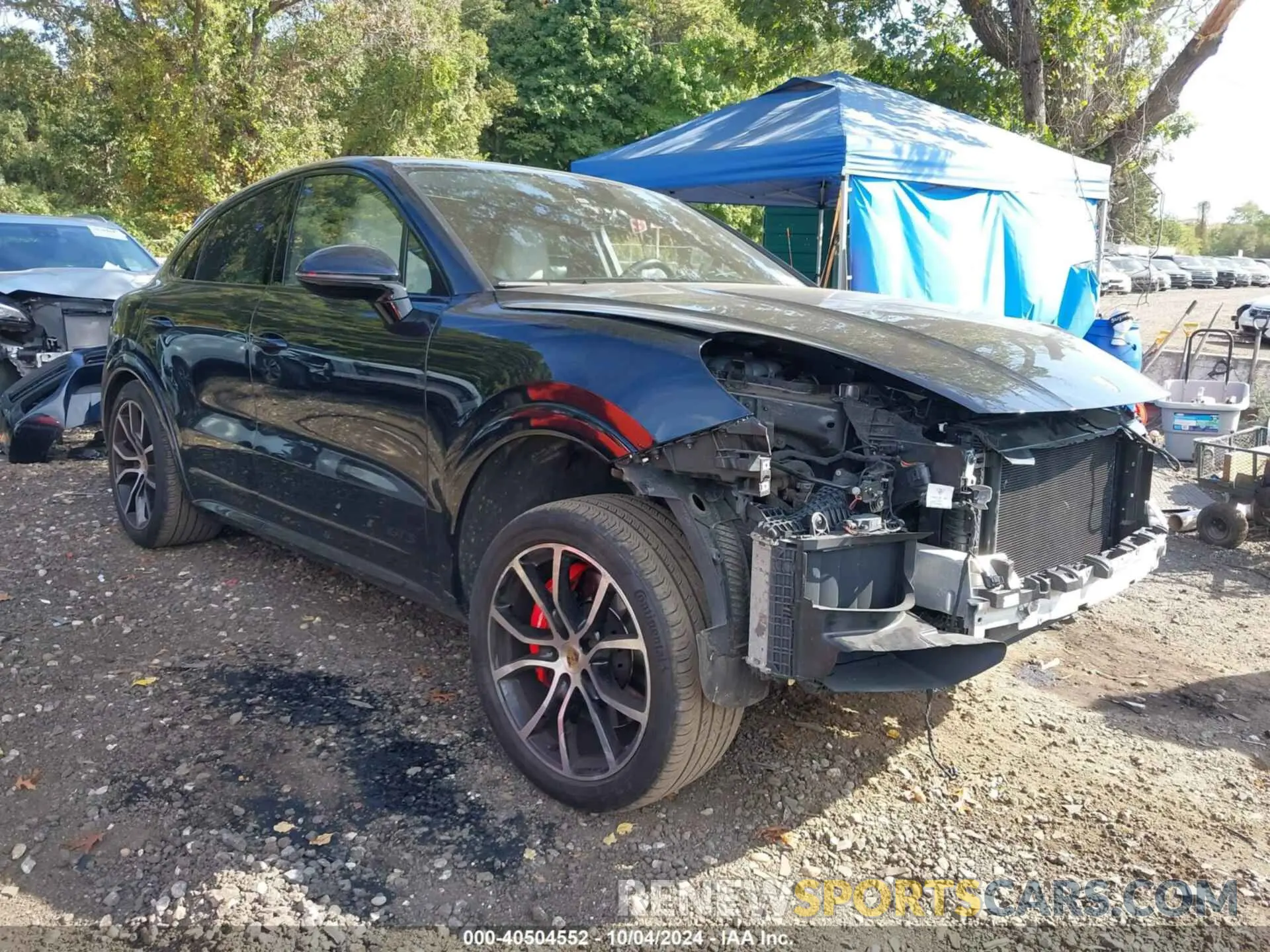 1 fotografías del automóvil dañado WP1BG2AY8PDA32619 PORSCHE CAYENNE COUPE 2023