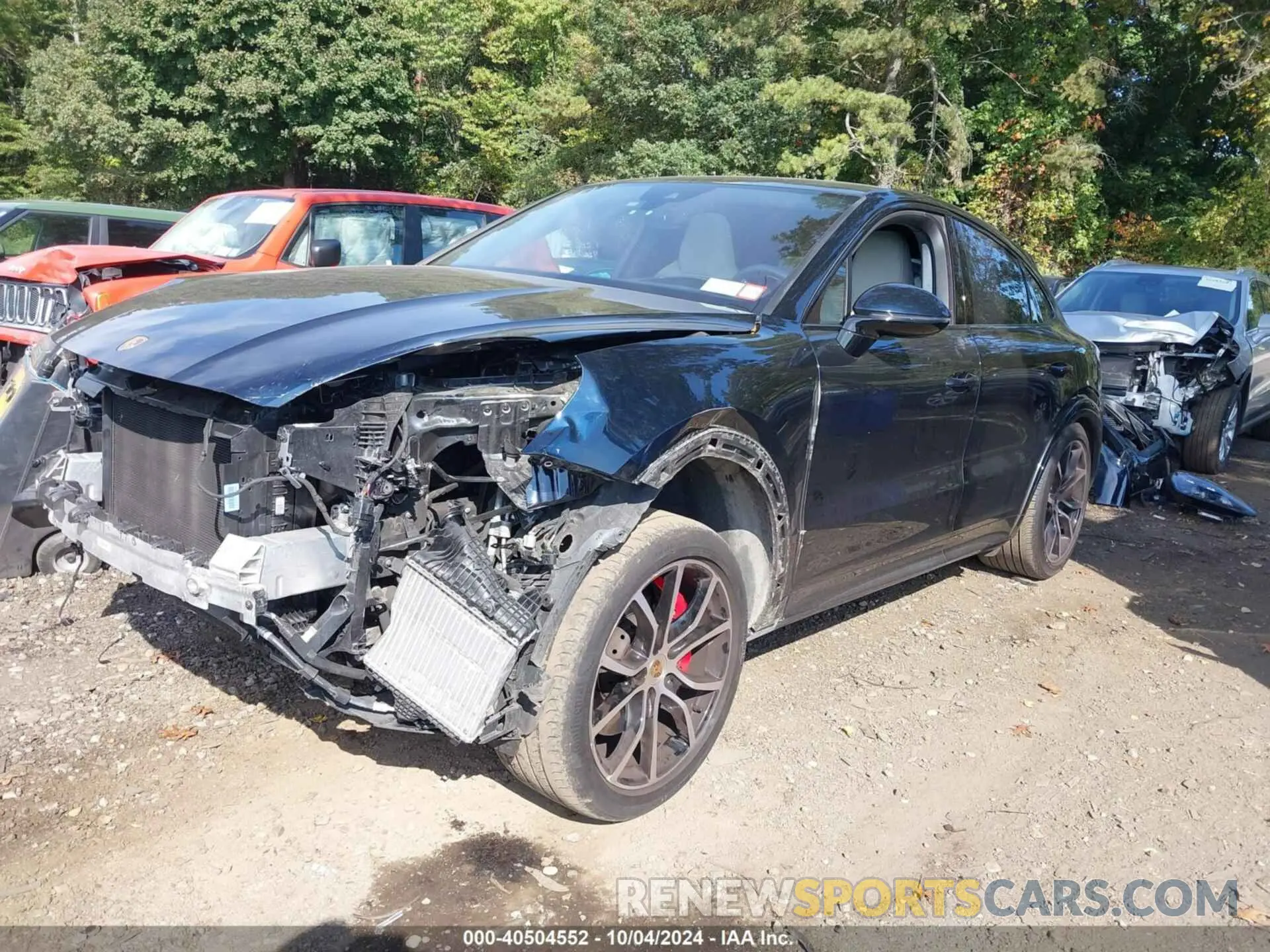 2 fotografías del automóvil dañado WP1BG2AY8PDA32619 PORSCHE CAYENNE COUPE 2023