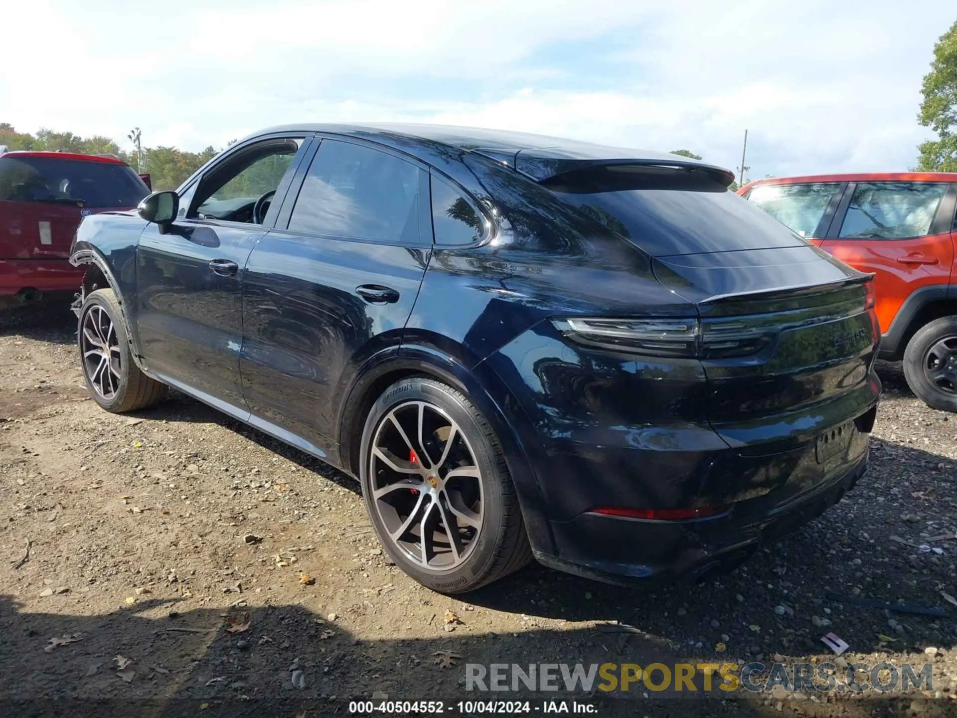 3 fotografías del automóvil dañado WP1BG2AY8PDA32619 PORSCHE CAYENNE COUPE 2023