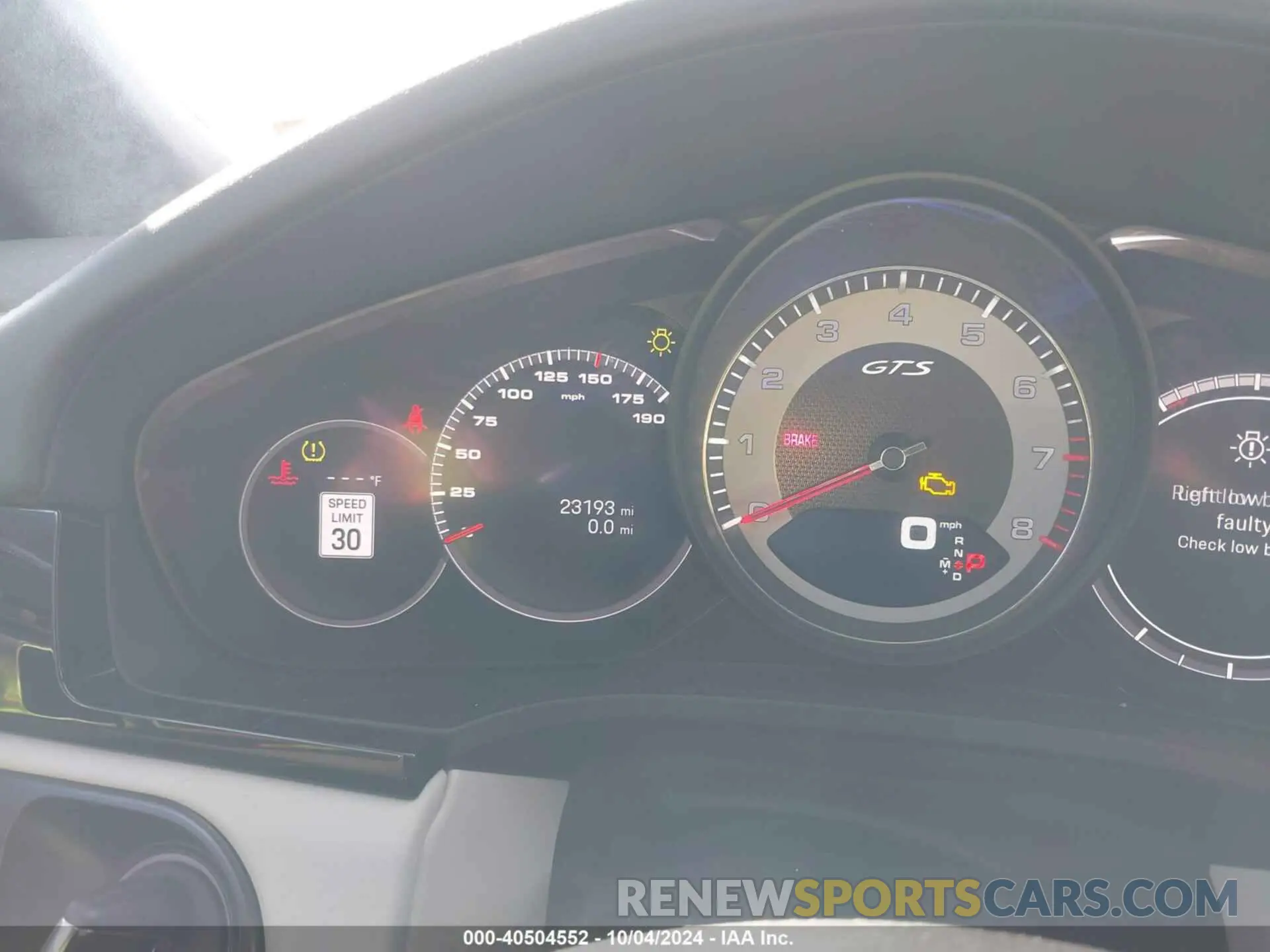 7 fotografías del automóvil dañado WP1BG2AY8PDA32619 PORSCHE CAYENNE COUPE 2023