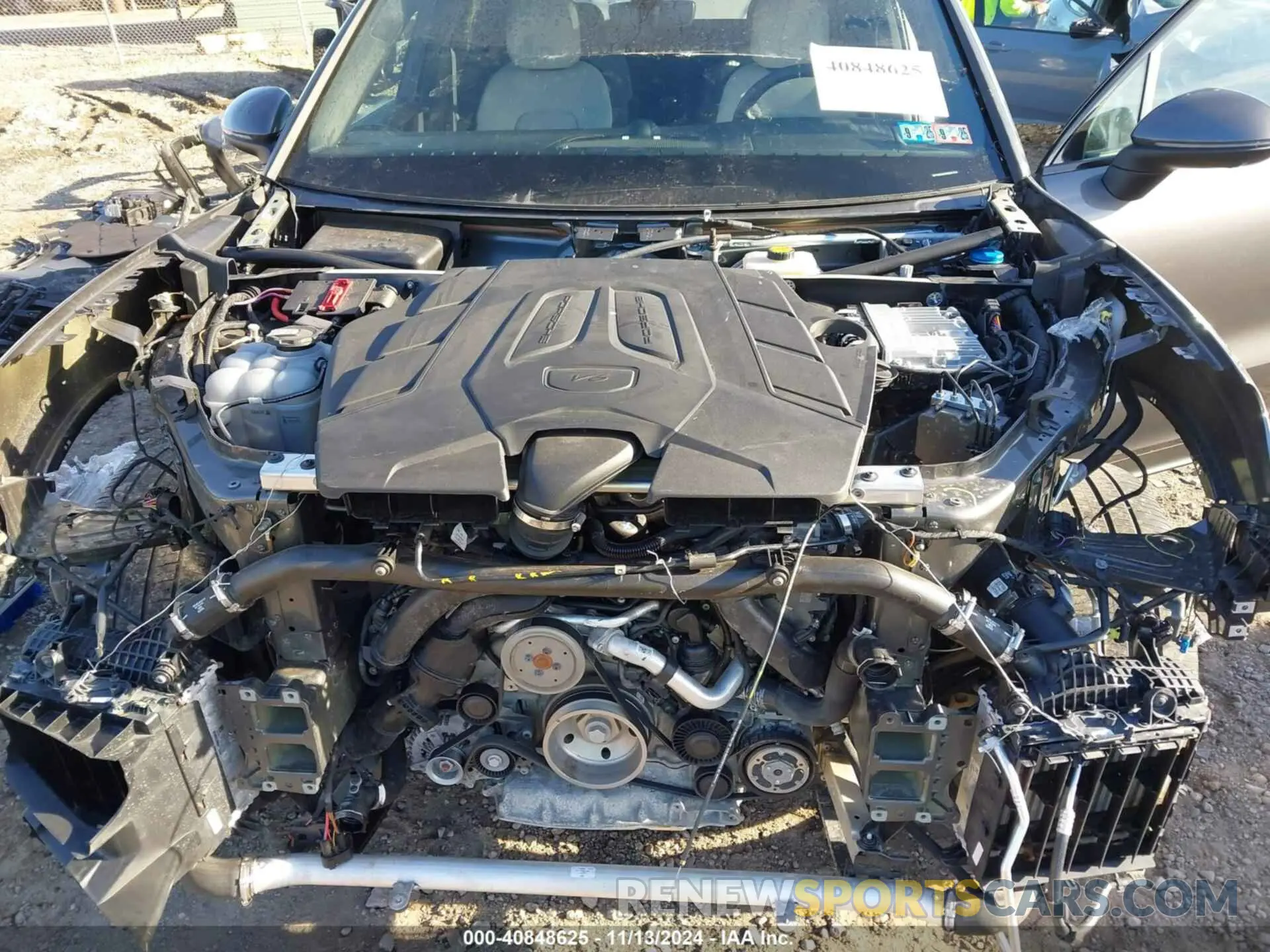 10 fotografías del automóvil dañado WP1BA2AY2RDA51316 PORSCHE CAYENNE COUPE 2024