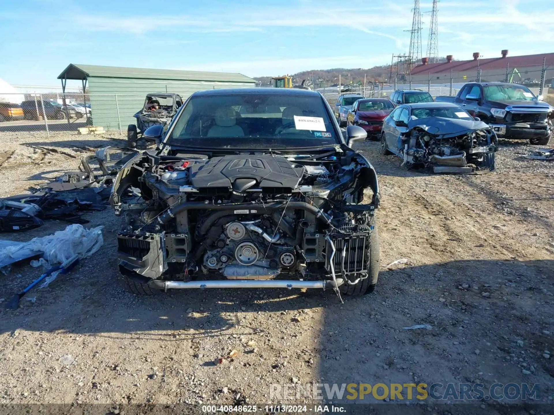 13 fotografías del automóvil dañado WP1BA2AY2RDA51316 PORSCHE CAYENNE COUPE 2024