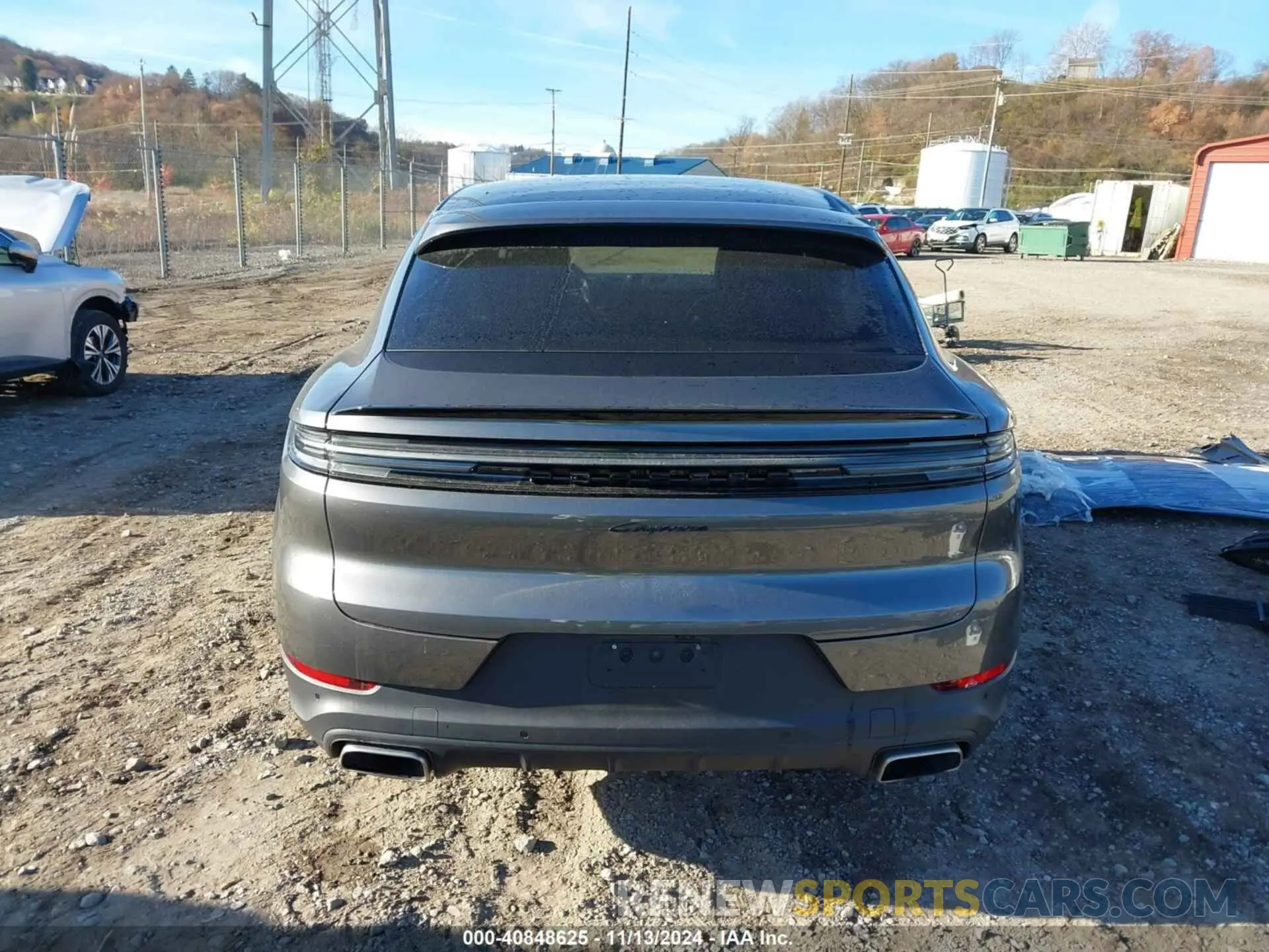 17 fotografías del automóvil dañado WP1BA2AY2RDA51316 PORSCHE CAYENNE COUPE 2024