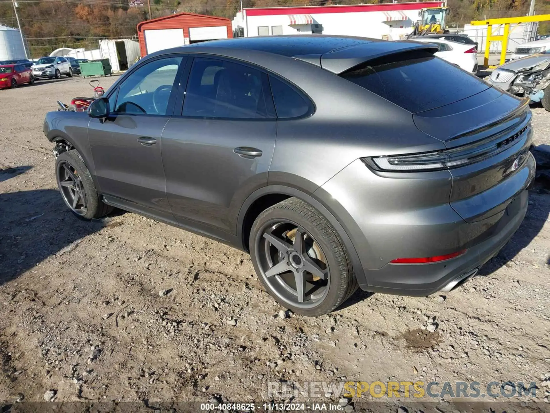 3 fotografías del automóvil dañado WP1BA2AY2RDA51316 PORSCHE CAYENNE COUPE 2024