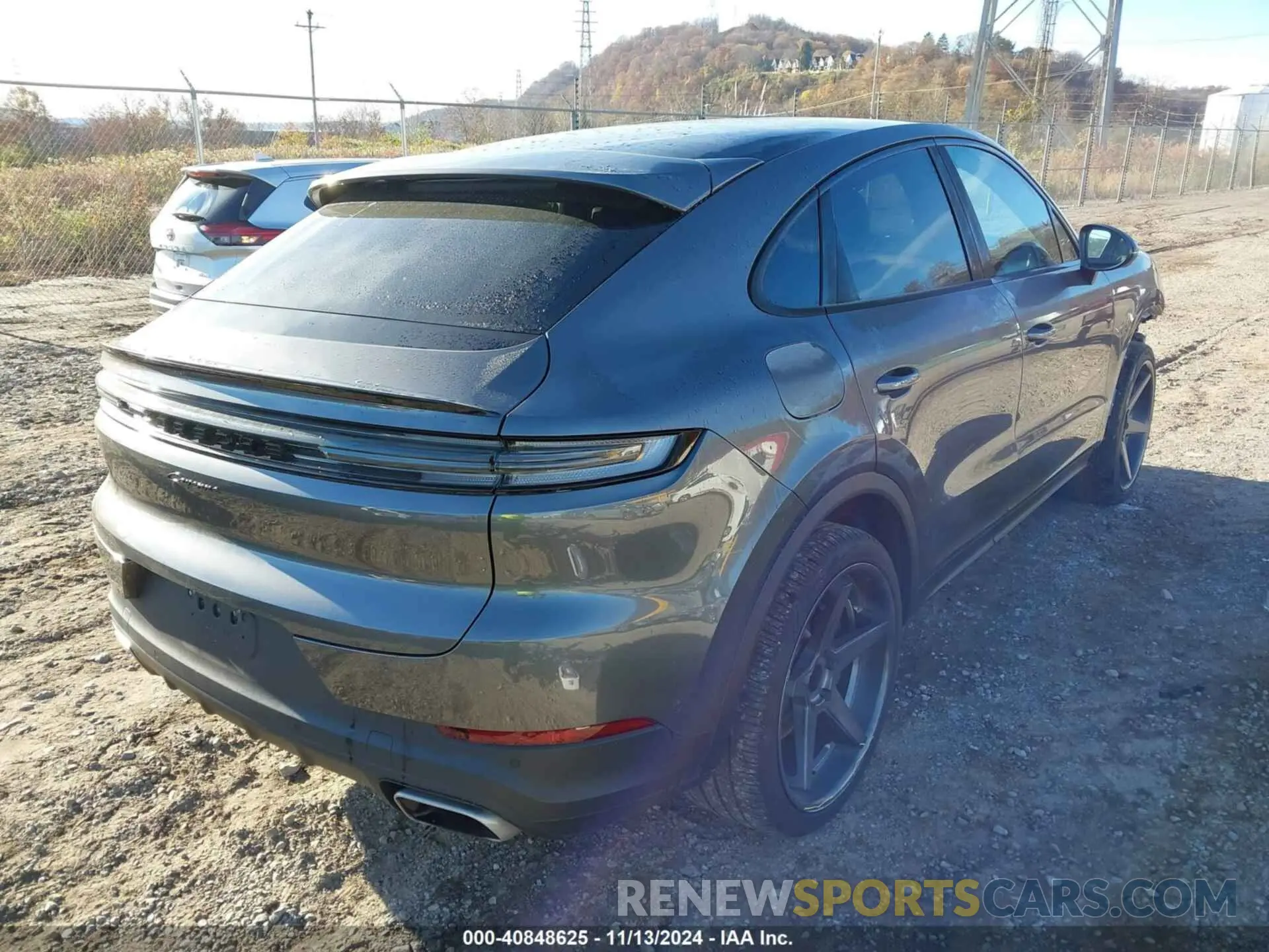 4 fotografías del automóvil dañado WP1BA2AY2RDA51316 PORSCHE CAYENNE COUPE 2024