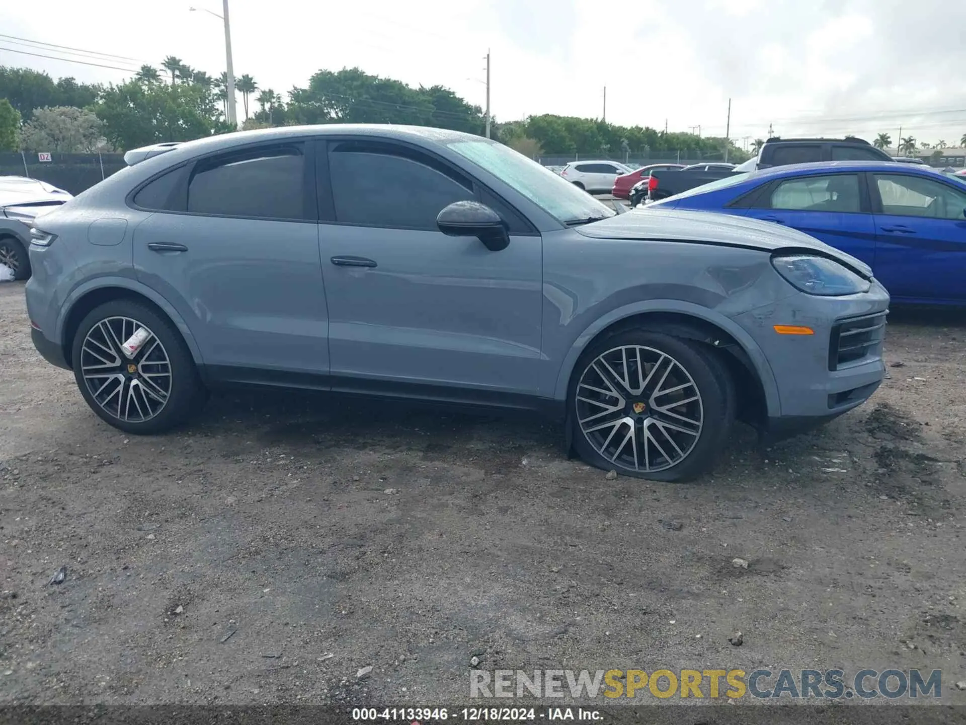 1 fotografías del automóvil dañado WP1BA2AY2RDA51820 PORSCHE CAYENNE COUPE 2024