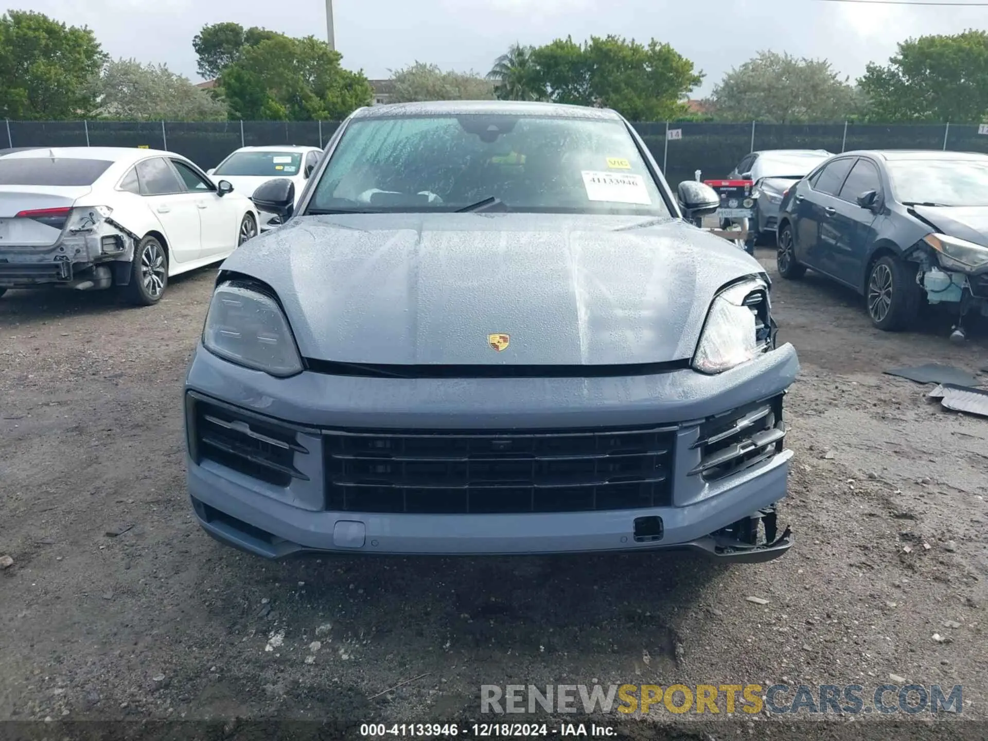 12 fotografías del automóvil dañado WP1BA2AY2RDA51820 PORSCHE CAYENNE COUPE 2024