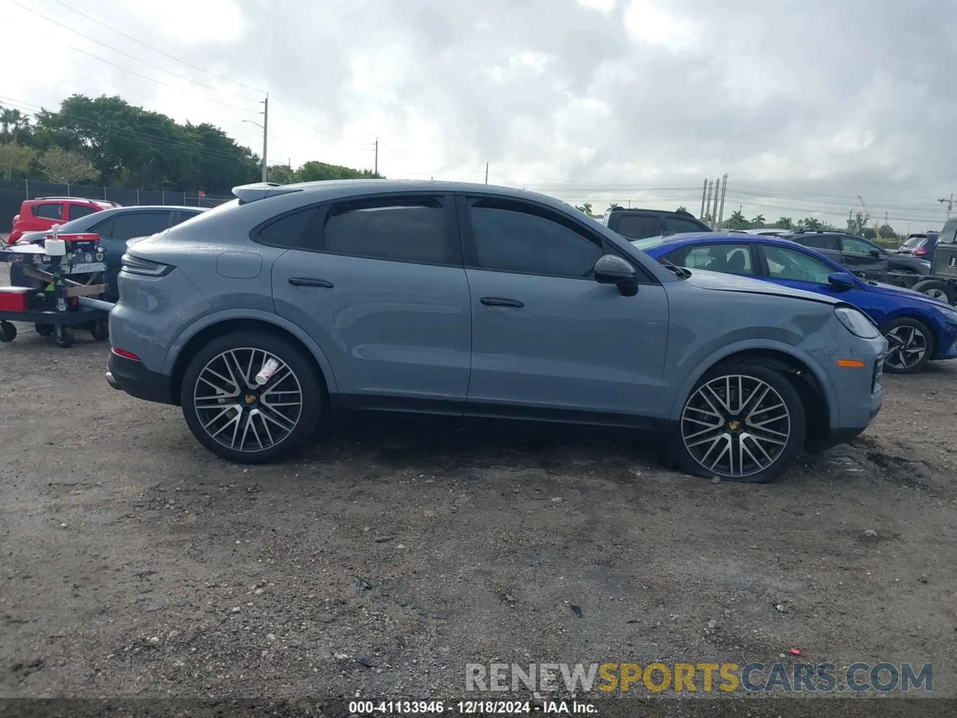 13 fotografías del automóvil dañado WP1BA2AY2RDA51820 PORSCHE CAYENNE COUPE 2024